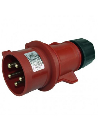 FAMATEL Wtyczka siłowa przenośna 32A/5 400V IP44 13303