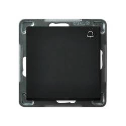 SONATA Łącznik zwierny "dzwonek" czarny metalik ŁP-6R/M/33 