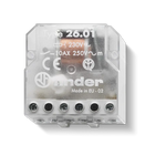 FINDER Przekaźnik krokowy - 12V, AC (50Hz), Standard, Zacisk śrubowy, jednofazowy przełącznik 1 Z

