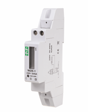 Jednofazowy licznik zużycia energii 45A MID WZE-1