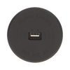 ORNO Bezprzewodowa ładowarka indukcyjna z dodatkowym portem USB, czarna OR-AE-1367/B