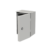 ABB Obudowa poliestrowa ARIA 64 drzwi pełne z zamkiem centralnym 1 pkt z kluczem dwupiórowym 615x415x230mm IP66 IK08 AR064P33